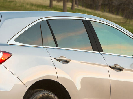 acura rdx 2013-2018 Matte Black Pillar Cover Diagram
