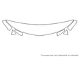 rdx Avery Dennison Clear Bra Hood Precut PPF Diagram