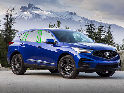 acura rdx 2019-2023 Pillar Post Trim Installation Location