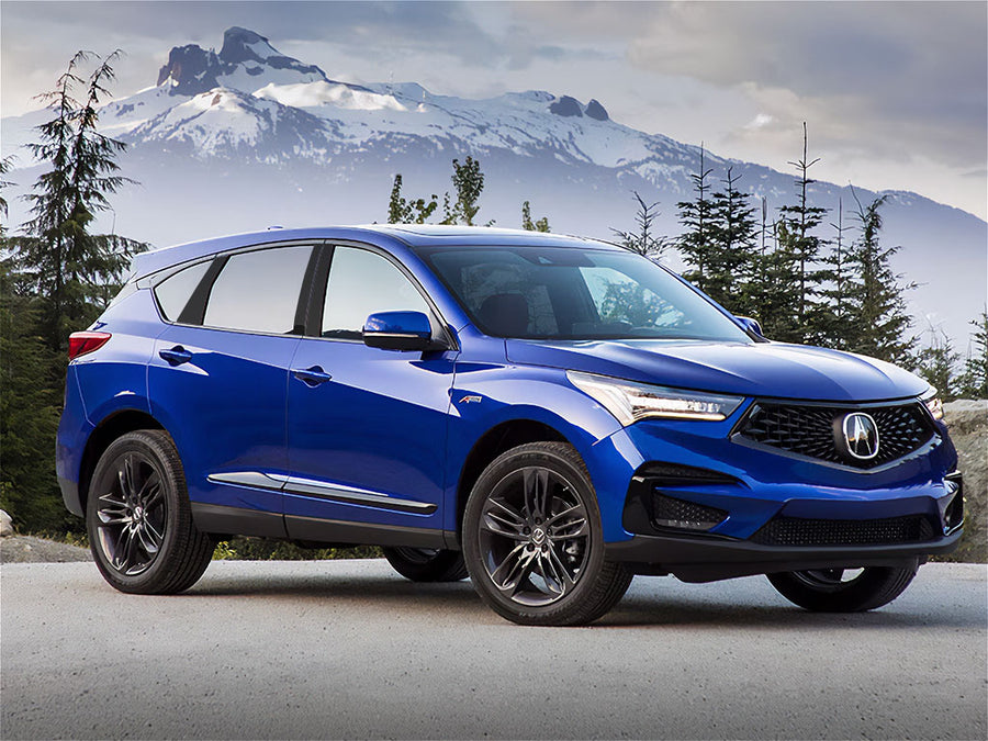 acura rdx 2019-2023 Piano Black Pillar Trim