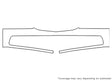 rl 3M Clear Bra Bumper Precut PPF Diagram