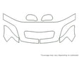 rl 3M Clear Bra Hood Precut PPF Diagram