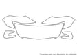 rl 3M Clear Bra Hood Precut PPF Diagram