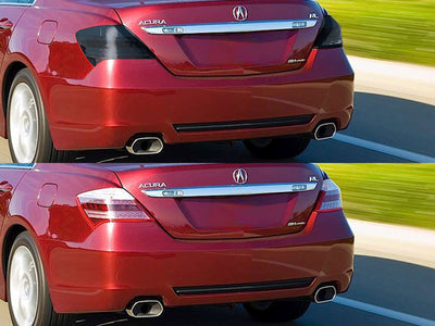 rl Before and After Smoked Taillights