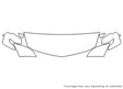 rl Avery Dennison Clear Bra Hood Precut PPF Diagram
