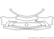 rlx Avery Dennison Clear Bra Bumper Precut PPF Diagram