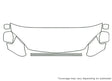 rsx Avery Dennison Clear Bra Hood Precut PPF Diagram