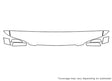 tl 3M Clear Bra Hood Precut PPF Diagram