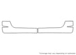 tl Avery Dennison Clear Bra Bumper Precut PPF Diagram