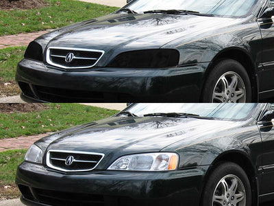 acura tl 1999-2001 Headlight Tint Appearance