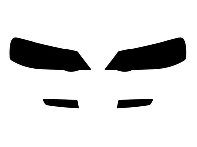 acura tl 2002-2003 Headlight Tint