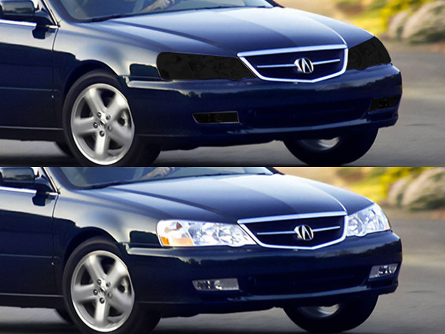 acura tl 2002-2003 Headlight Tint Appearance