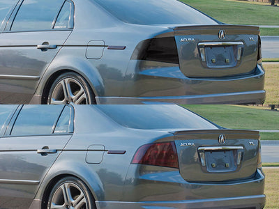 tl Before and After Smoked Taillights