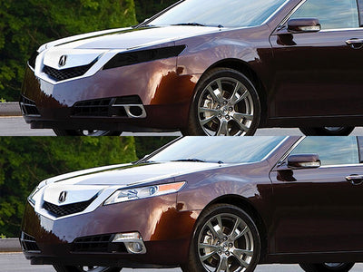acura tl 2004-2008 Headlight Tint Appearance