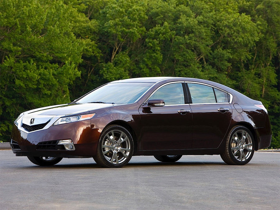 acura tl 2004-2008 Matte Black Pillar Trim