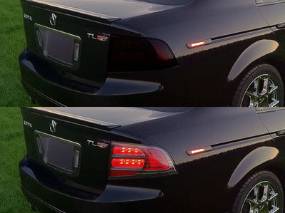 tl Before and After Smoked Taillights