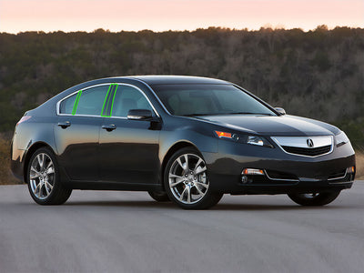 acura tl 2009-2014 Pillar Post Trim Installation Location