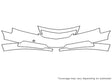 tl Avery Dennison Clear Bra Bumper Precut PPF Diagram