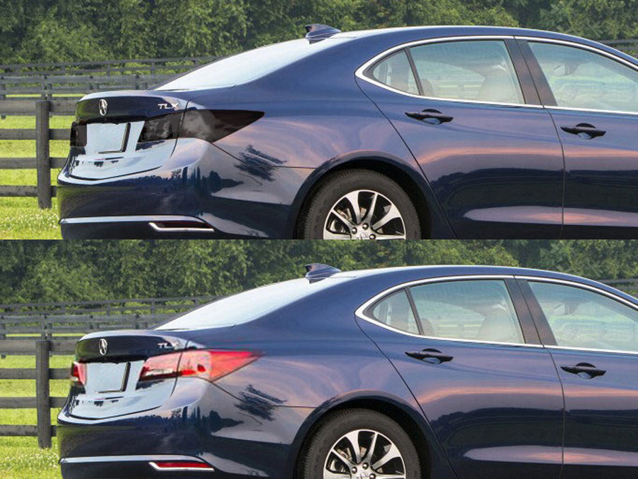 tlx Before and After Smoked Taillights