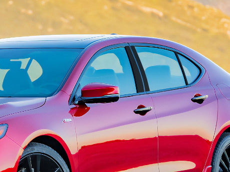 acura tlx 2015-2020 Gloss Black Pillar Cover Diagram