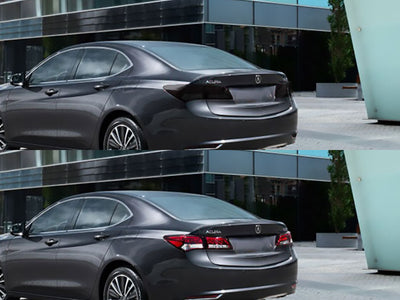 tlx Before and After Smoked Taillights