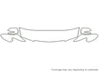 tsx 3M Clear Bra Hood Precut PPF Diagram