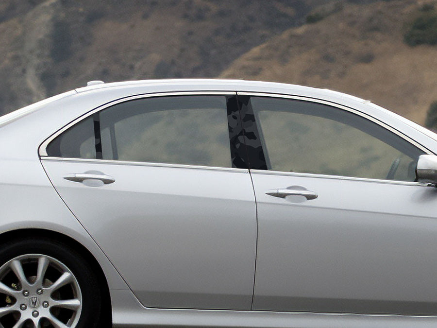 acura tsx 2004-2008 Camo Pillar Cover Diagram