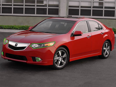acura tsx 2004-2008 Headlight Protection Installation Location