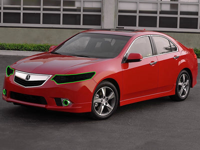 acura tsx 2004-2008 Headlight Tint Location