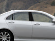 acura tsx 2004-2008 Brushed Aluminum Black Pillar Cover Diagram
