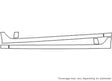 tsx 3M Clear Bra Door Cup Precut PPF Diagram