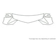 zdx 3M Clear Bra Hood Precut PPF Diagram