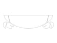 zdx 3M Clear Bra Hood Precut PPF Diagram