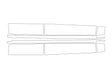 zdx 3M Clear Bra Door Cup Precut PPF Diagram