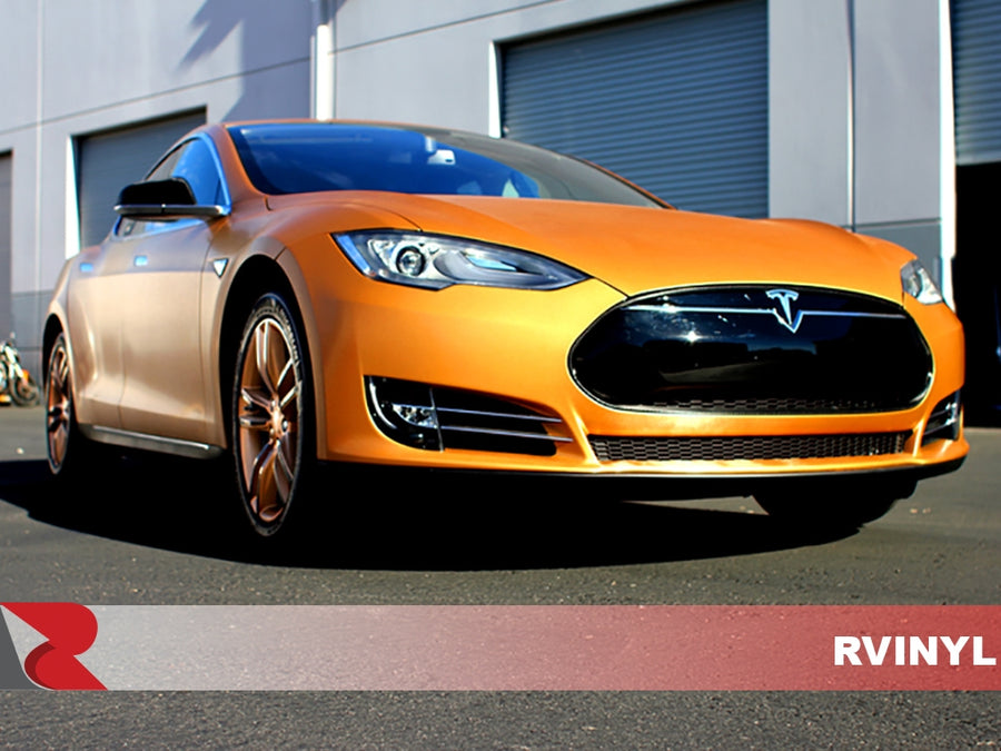 Avery SW900 Brushed Bronze Installed Vinyl Wrap