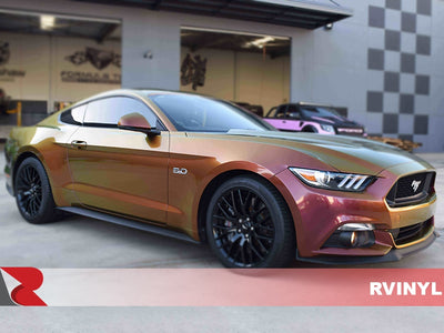 Avery SW900 ColorFlow Gloss Rising Sun Installed Wrap