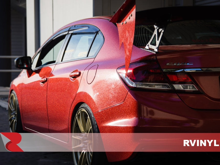 Avery Dennison SW900 Diamond Red Rear Wrap