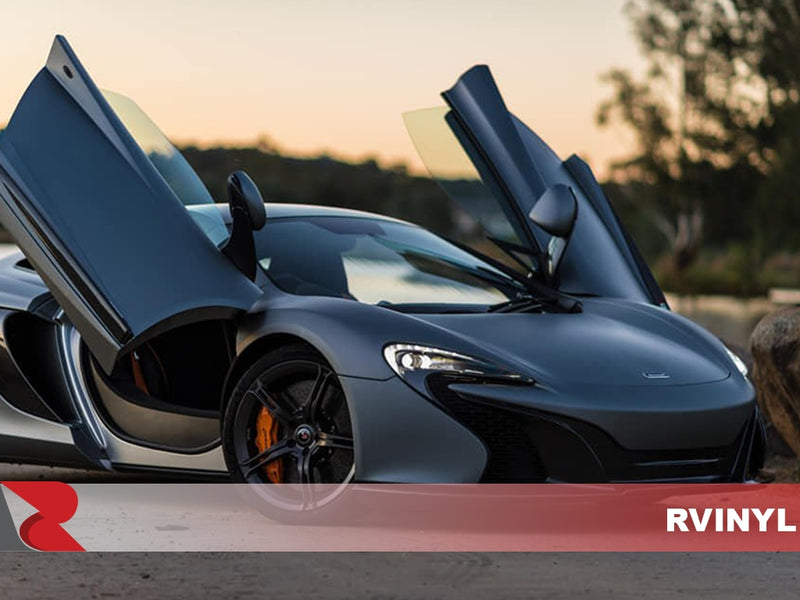 Avery Dennison™ SW900 Matte Metallic Anthracite Vinyl Wrap | 858-M