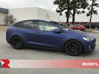 Avery Dennison™ SW900 Matte Metallic Blue Vinyl Wrap | 615-M