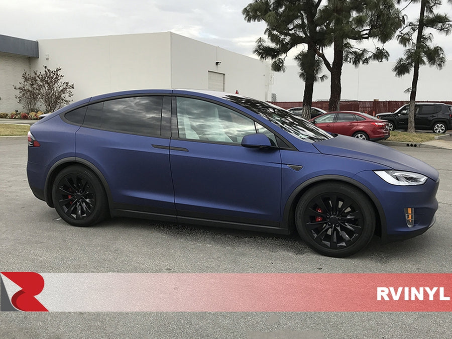 Avery Dennison™ SW900 Matte Metallic Blue Vinyl Wrap | 615-M