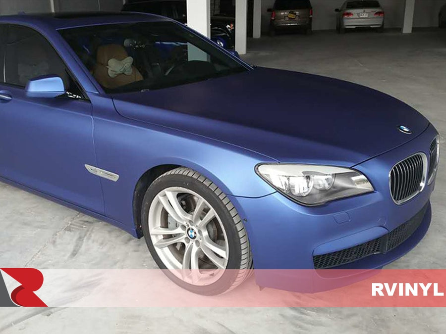 Avery Dennison™ SW900 Matte Metallic Blue Vinyl Wrap | 615-M