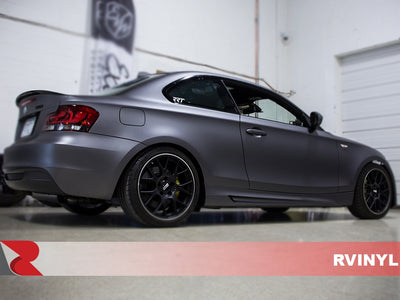 Avery Dennison™ SW900 Matte Metallic Charcoal Vinyl Wrap | 845-M