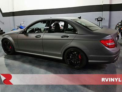 Avery Dennison™ SW900 Matte Metallic Charcoal Vinyl Wrap | 845-M