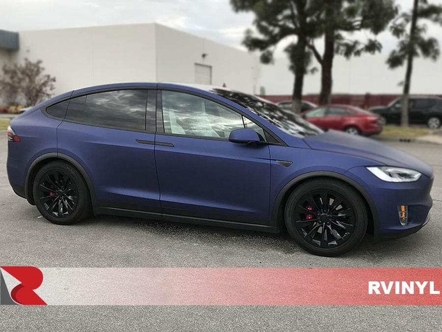 Avery Dennison™ SW900 Matte Metallic Night Blue Vinyl Wrap | 623-M