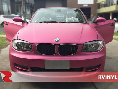 Avery Dennison™ SW900 Matte Metallic Pink Vinyl Wrap | 520-M