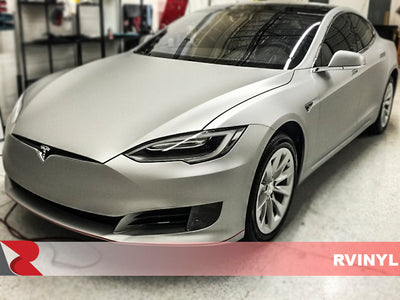 Avery Dennison™ SW900 Matte Metallic Silver Vinyl Wrap | 857-M