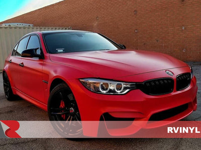Avery Dennison™ SW900 Satin Carmine Red Vinyl Wrap | 438-O