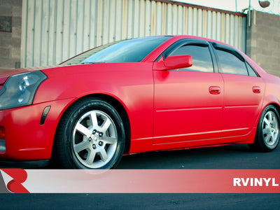 Avery Dennison™ SW900 Satin Carmine Red Vinyl Wrap | 438-O