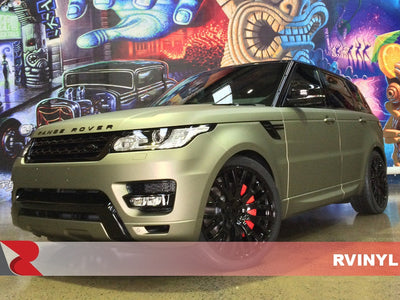 Avery Dennison™ SW900 Satin Khaki Green Vinyl Wrap | 712-O