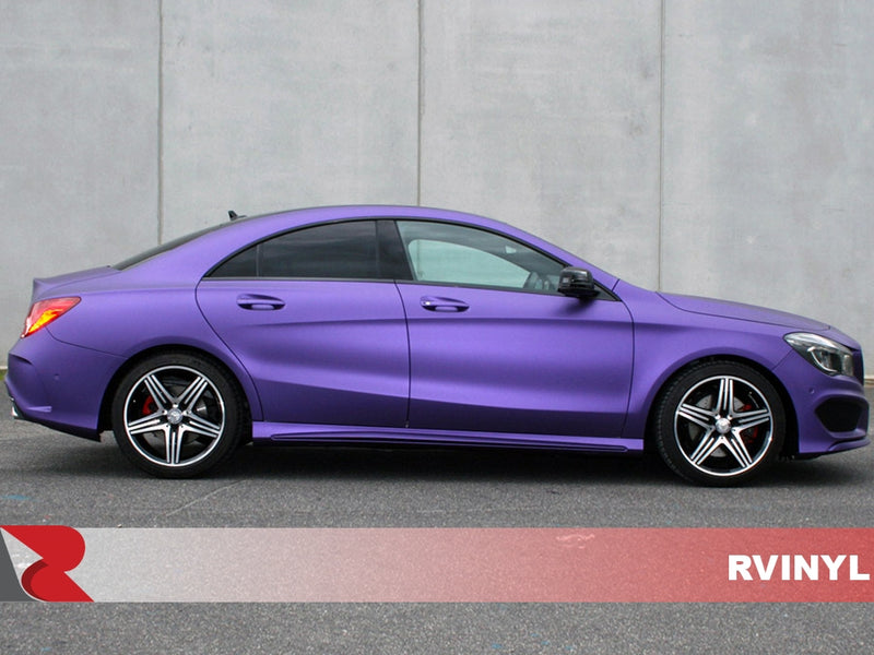 Avery Dennison™ SW900 Satin Purple Metallic Vinyl Wrap | 566-M